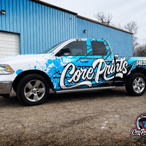 Core Prints Ram 1500 Vehicle Wrap Fredericksburg Va